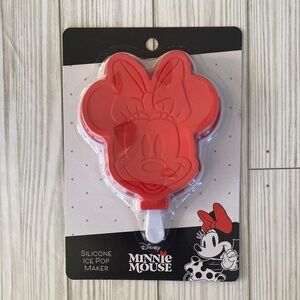 3/$10 MINNIE MOUSE Red Silicone Ice Pop Popsicle Mold
